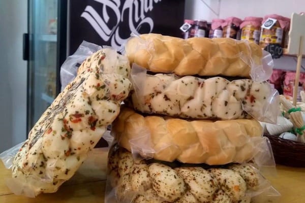 queijo com tranças