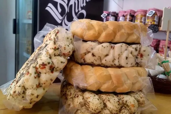 queijo com tranças