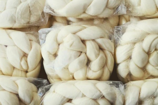 queijo com tranças