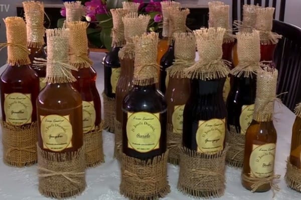 licor com sabor