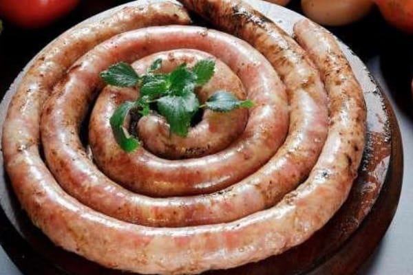 linguiça crua